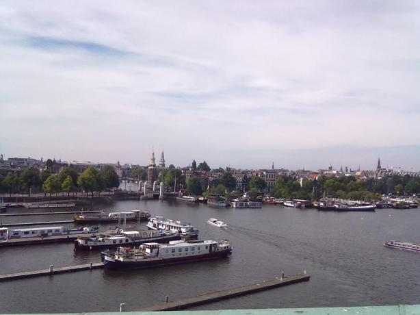 View from NEMO, Amsterdam