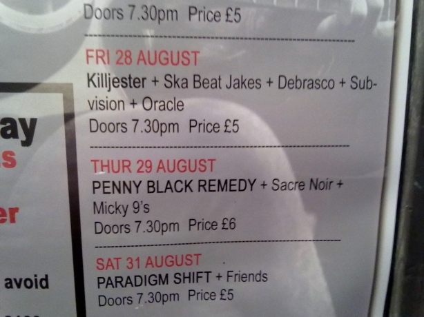 Thursday 29th August 2013 at Pivo Pivo, Glasgow